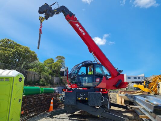 Telehandler with 6 Ton Winch