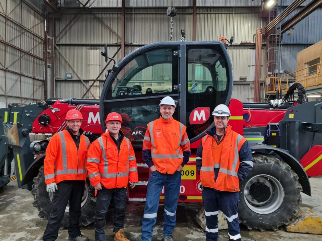 NZ Mining Telehandler with Wet Brakes