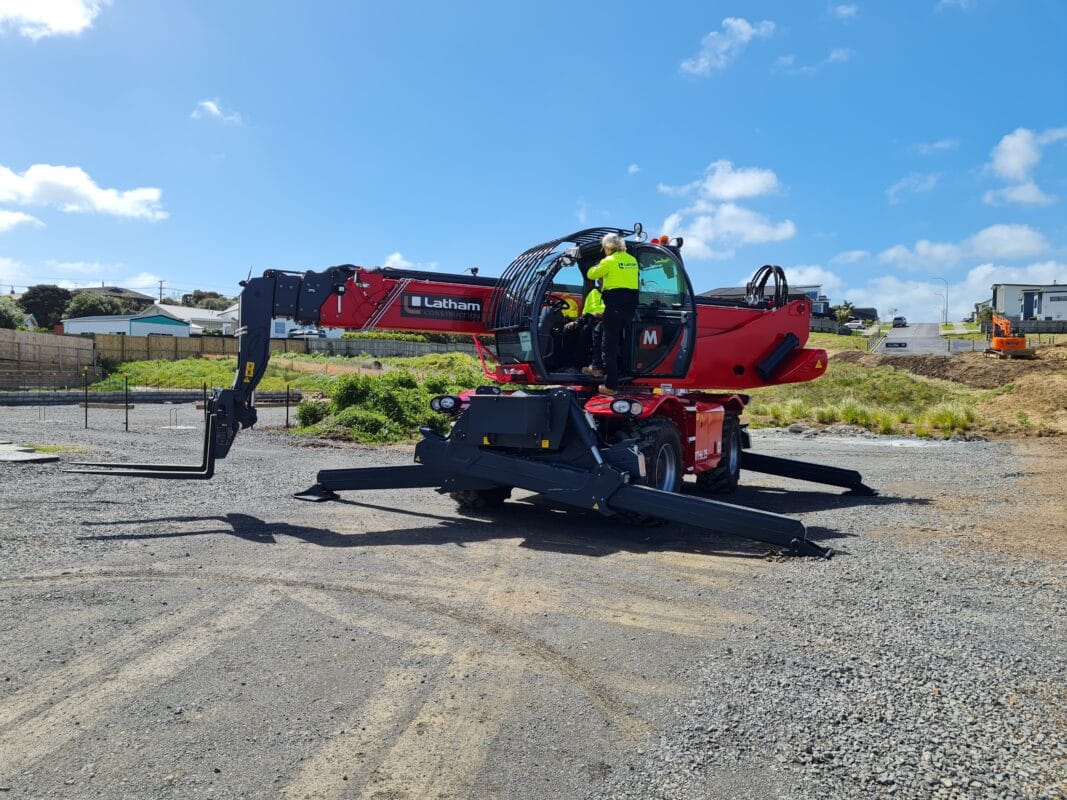 Magni RTH6.25 Telehandler onsite