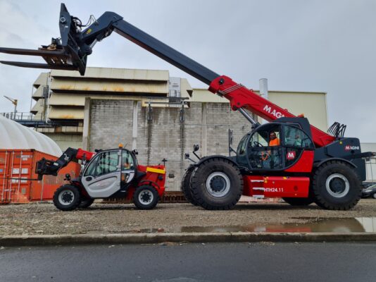 Biggest telehandler in NZ