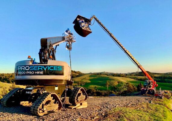 Film Industry Telehandler Support